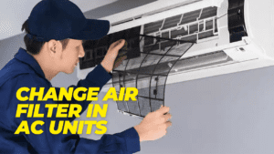 how to replace air filter in ac units
